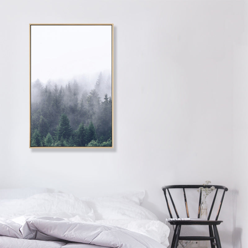 Mysterious Forest Canvas Wall Decoration for Seating Area Photo Landscape Wall Decoration