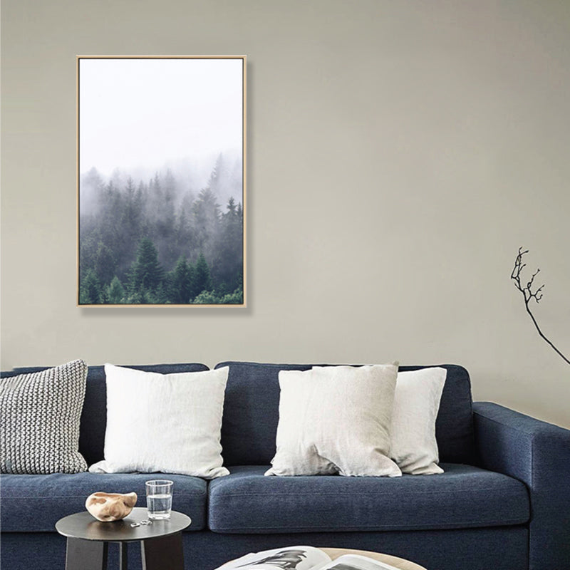 Mysterious Forest Canvas Wall Decoration for Seating Area Photo Landscape Wall Decoration