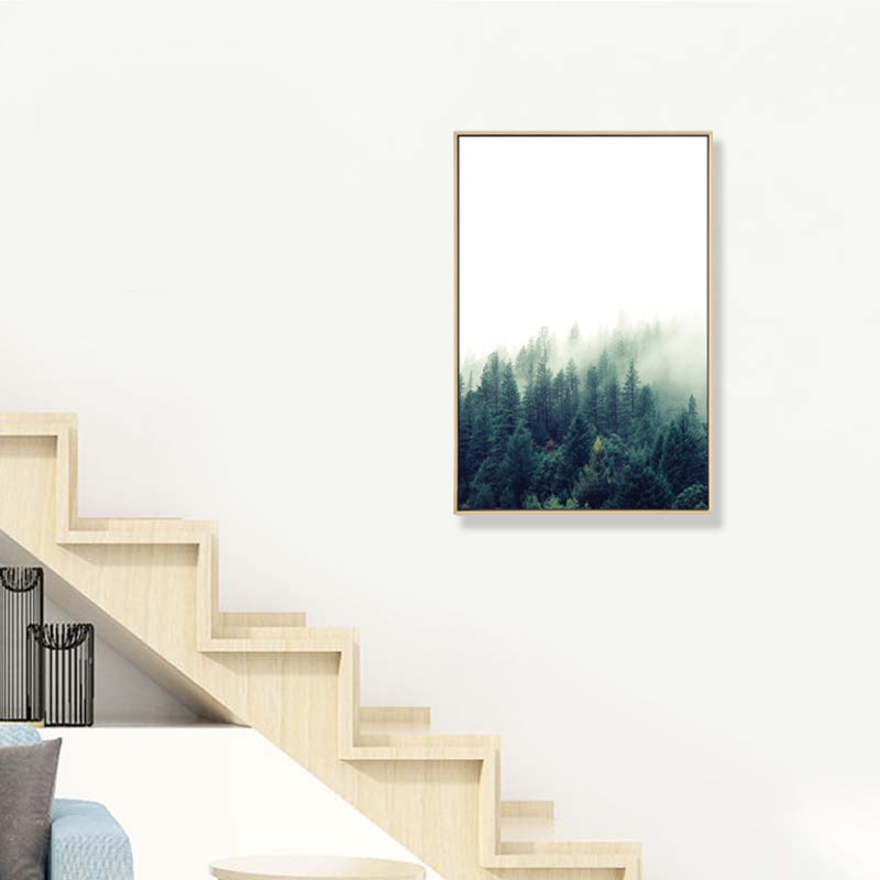 Mysterious Forest Canvas Wall Decoration for Seating Area Photo Landscape Wall Decoration
