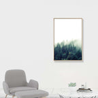 Mysterious Forest Canvas Wall Decoration for Seating Area Photo Landscape Wall Decoration