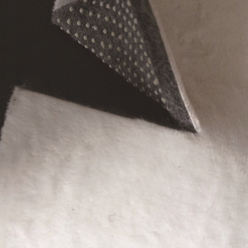 Modernist Decorative Rug Black Abstract Rug Polyester Washable Non-Slip Pet-Friendly Rug