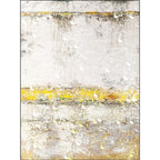 Stylish Gold Modern Rug Synthetic Abstract Rug Non-Slip Pet-Friendly Washable Rug for the Living Room