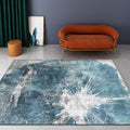 Bedroom Rug Shabby Chic abstract pattern rug Polyester machine washable non-slip back rug
