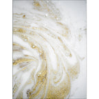 Unique Abstract Area Rug Gold New Rug Polypropylene Pet Friendly Washable Non-Slip Area Rug for Home