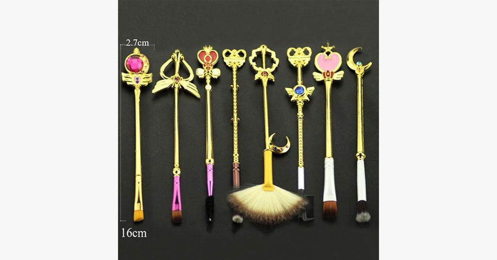 Sailor Moon inspired brush set