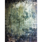 Dark Grey Industrial Carpet Polyester Abstract Pattern Carpet Pet Friendly Non-Slip Washable Rug for Living Room