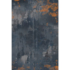 Dark Grey Industrial Carpet Polyester Abstract Pattern Carpet Pet Friendly Non-Slip Washable Rug for Living Room