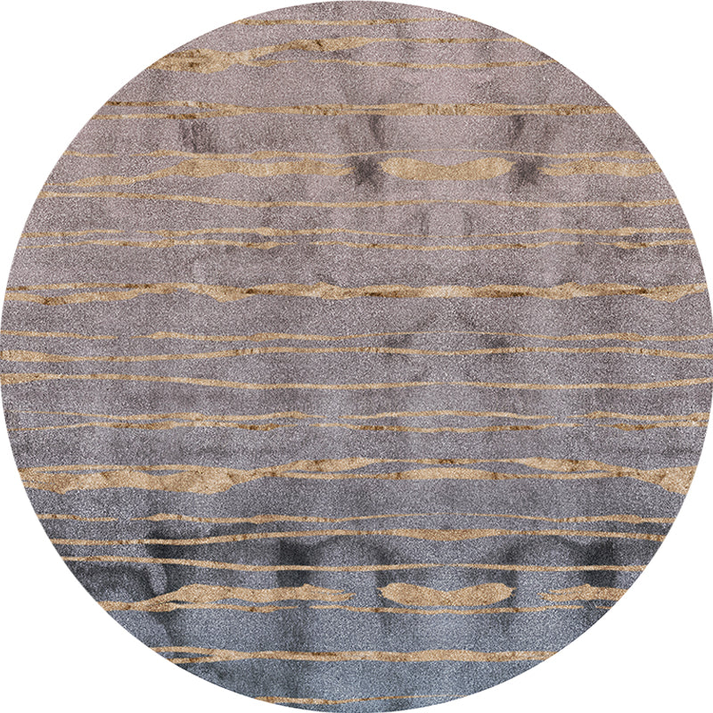 Gray abstract rug polypropylene Shabby Chic rug washable non-slip backing rug for the living room