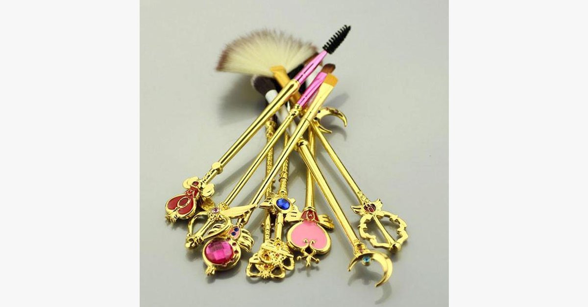 Sailor Moon inspired brush set