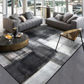 Unique Abstract Rug Modern Rug Polyester Washable Non-slip Pet-friendly Rug for the Living Room