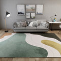 Special Abstract Art Rug Soft Color Nordic Style Rug Polypropylene Stain Resistant Easy Care Rug for Home