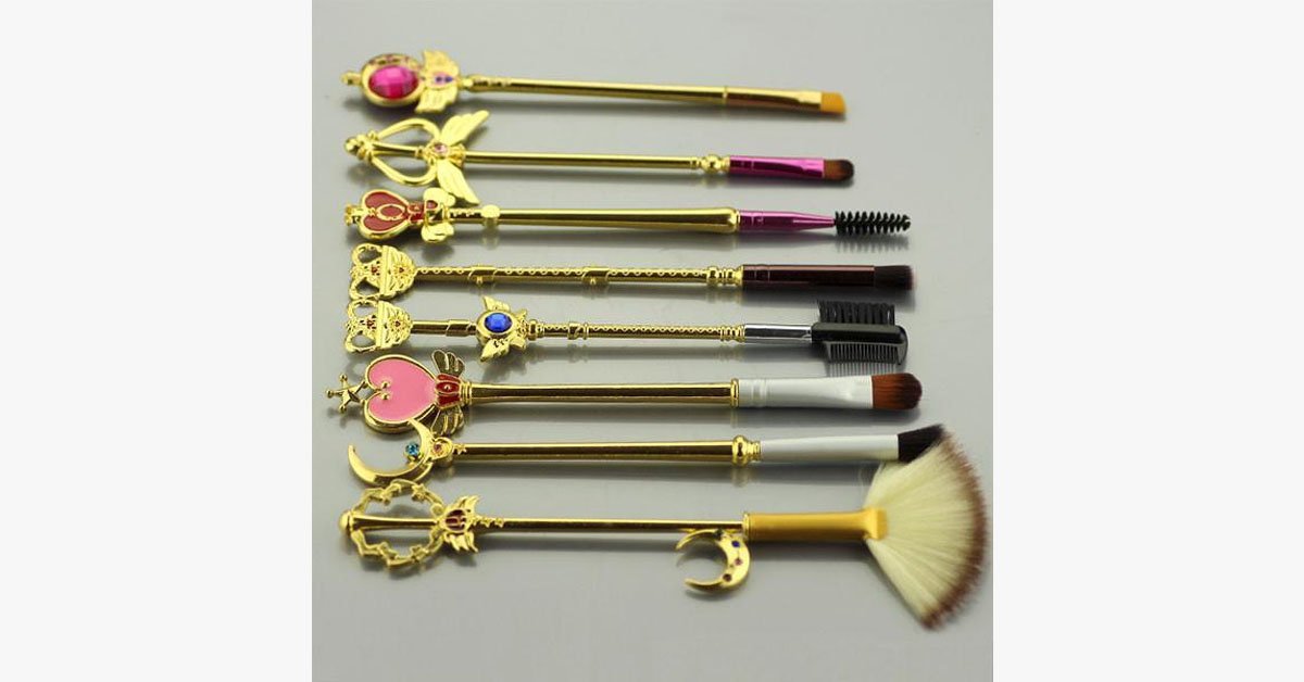 Sailor Moon inspired brush set