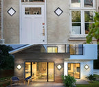 Durable LED wall light for outdoor use - Weatherproof and energy-saving outdoor lighting, ideal for garden and terrace