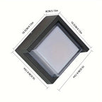 Durable LED wall light for outdoor use - Weatherproof and energy-saving outdoor lighting, ideal for garden and terrace