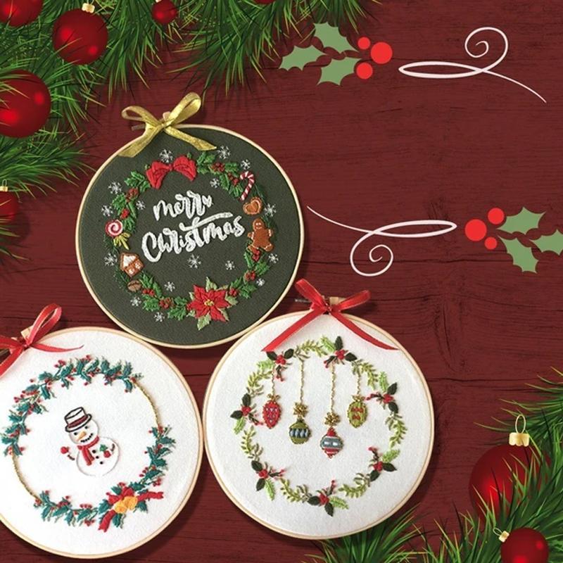 Christmas Embroidery Kit