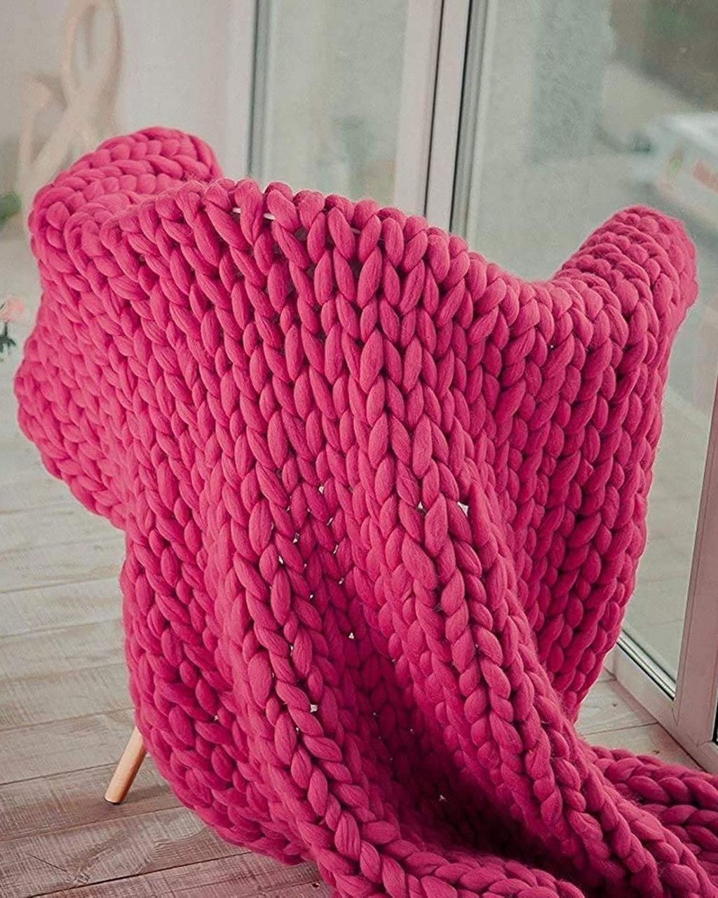 Knitted Asymmetrical Women's Sweater