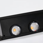 Modern Simplicity Solar Waterproof Rectangular ABS PMMA LED Wall Light Lamp For Outdoor Patio
