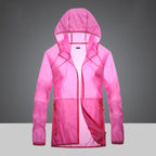 Ultralight UV Protection Clothing with High Collar and Side Pockets