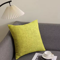 Cotton Linen Pillowcases for Decorative Couch and Chair Cushions