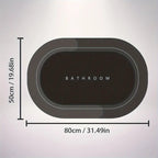 Quick Drying Bathroom Mat