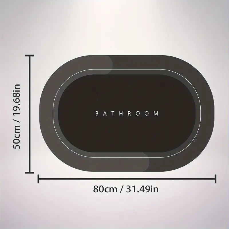 Quick Drying Bathroom Mat