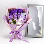 Romantic Soap Rose Bouquet Gift for Valentine’s Day
