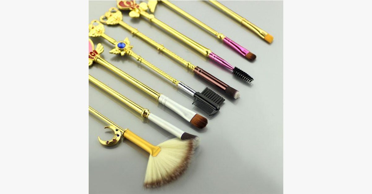Sailor Moon inspired brush set