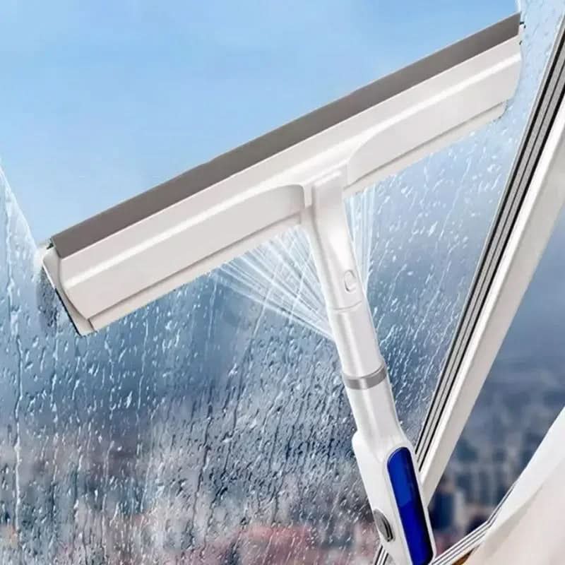 in-1 window wiper - spray, wipe & shine for streak-free windows