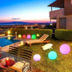 Waterproof Solar-Garden Ball Lamps – RGB LED Lighting for Outdoors