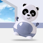 Potty chair for children in panda shape – Soft baby potty with PU seat