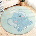 Shady Pet Indoor Carpet Pastel Cartoon Carpet Polypropylene Washable Stain Resistant Non-Slip Rug for the Nursery