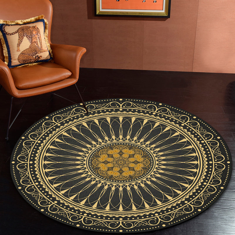 Shabby Tribal Rug Pastel Moroccan Rug Polypropylene Pet Friendly Non-Slip Rug for Living Room