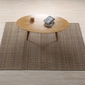 Simple Rural Rug Brown Solid Color Rug Pet Friendly Washable Non-Slip Rug for the Living Room
