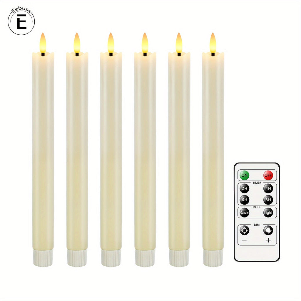 Eebuss Flameless Cone Candles – Realistic LED Effect