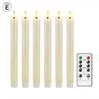 Eebuss Flameless Cone Candles – Realistic LED Effect
