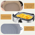 SiliconFry Tray – Reusable Airfryer Mold for Dishwasher