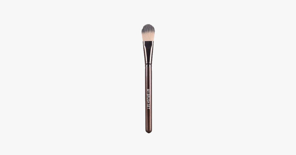 Foundation Brush with highly versatile shape for sponge puff - Soft, gentle, and perfect blending brush