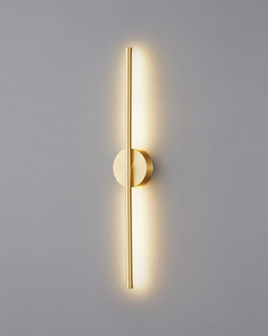 Modern Linear LED Wall Lamp - Gold