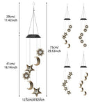 Sun Moon Star Solar Pendant Lights