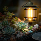 Rechargeable Retro LED Camping Lantern