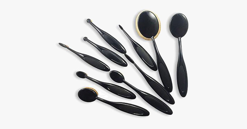 Oval Brush Ten Piece Set
