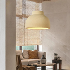 Minimalist Scandinavian Pendant Light made of Polystyrene