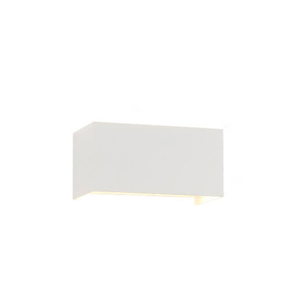 Modern waterproof rectangular LED wall light for outdoor use with up and down lighting