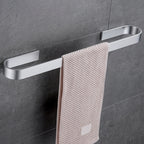 Modern self-adhesive towel holder