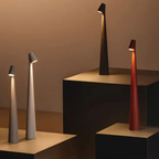 Wireless Nordic LED Table Lamp with Touch Control and 3-Step Dimming