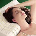 EcoNeck Comfort | 100% Natural Latex Orthopedic Pillow - for Neck Pain - Comfortable and Supportive Pillow - Better Sleep - Wellness