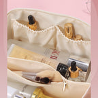 Vintage Pattern Handheld Makeup Bag