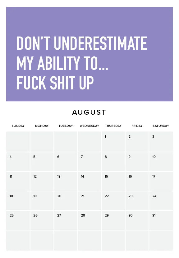 Adulting Is Hard 2024 Wall Calendar