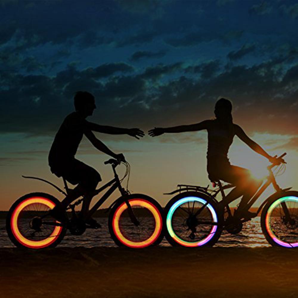 GloBike - LED Bicycle Wheel Light with Clip-On Installation