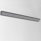 AquaBar Modern LED Outdoor Wall Light | Aluminum & Acrylic | Durable & Waterproof | Warm White | Various Sizes